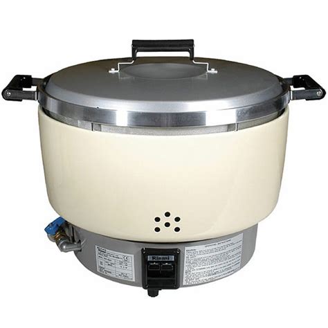 rinnai rer55asn 55 cup commercial natural gas rice cooker